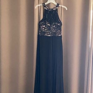 Night Way Black Dress Size 10P